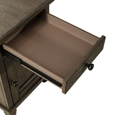 Americana Farmhouse Chair Side Table