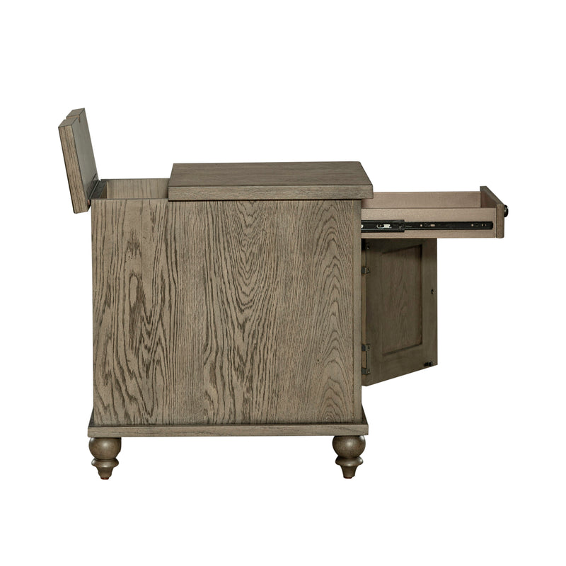 Americana Farmhouse Chair Side Table