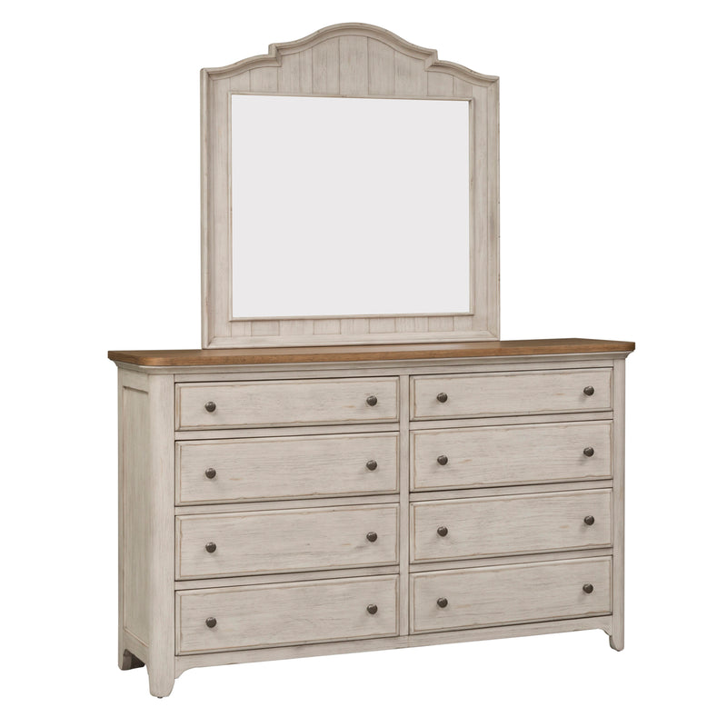 Dresser & Mirror (652-BR-DM)