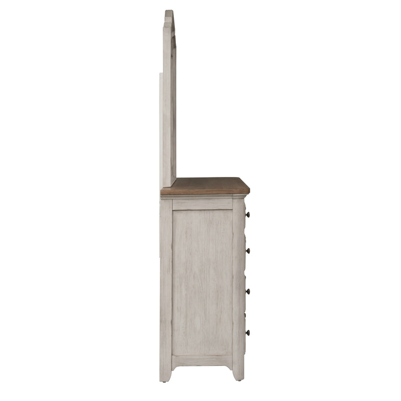 Dresser & Mirror (652-BR-DM)