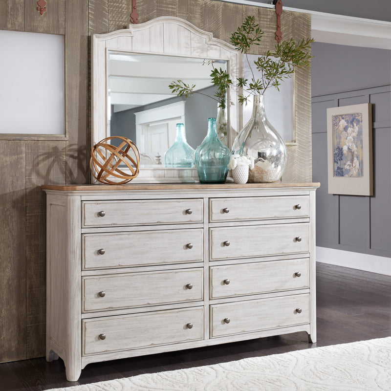 Dresser & Mirror (652-BR-DM)