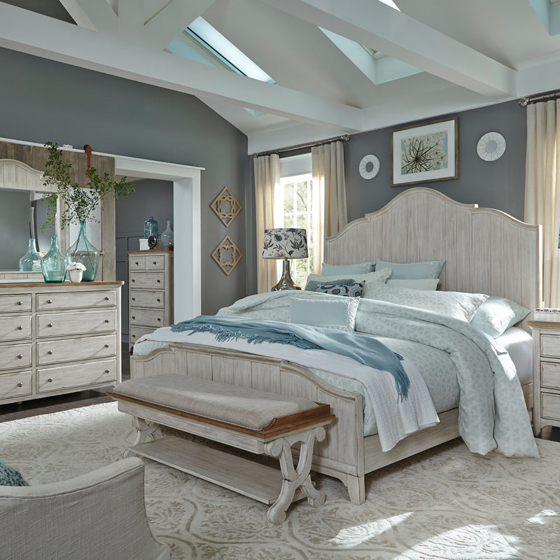 King Panel Bed (652-BR-KPB)