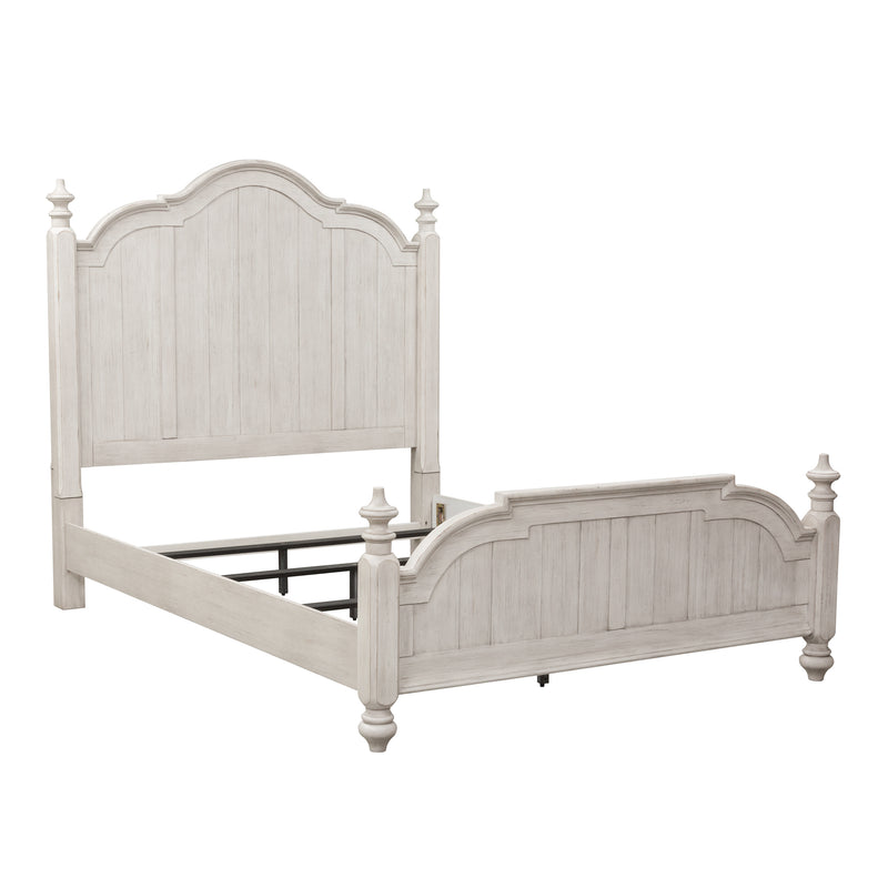 Queen Poster Bed (652-BR-QPS)