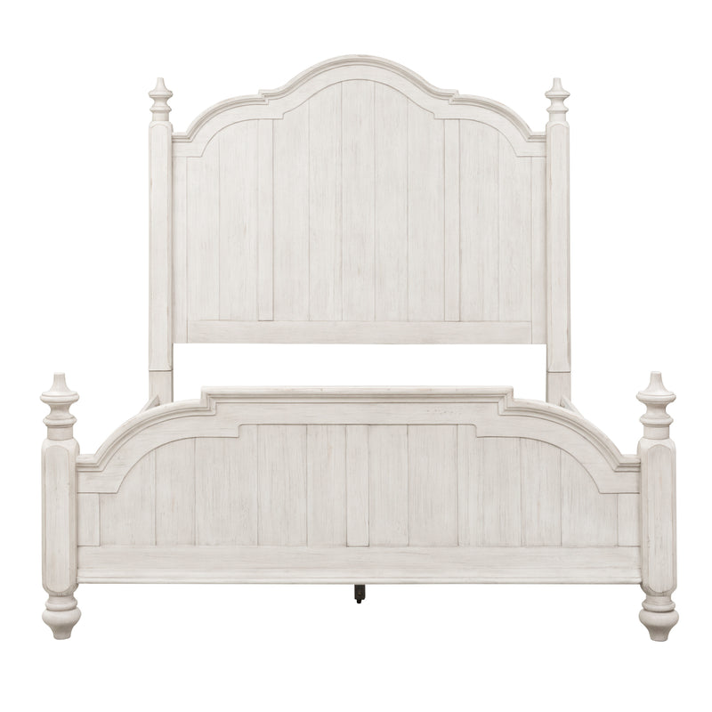 Queen Poster Bed (652-BR-QPS)
