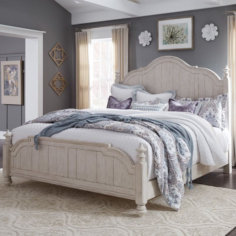 Queen Poster Bed (652-BR-QPS)