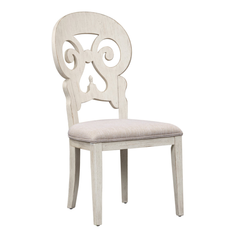 5 Piece Pedestal Table Set (652-DR-5PDS)