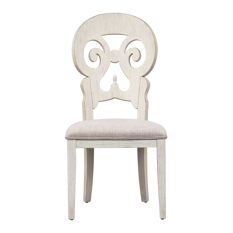 5 Piece Pedestal Table Set (652-DR-5PDS)