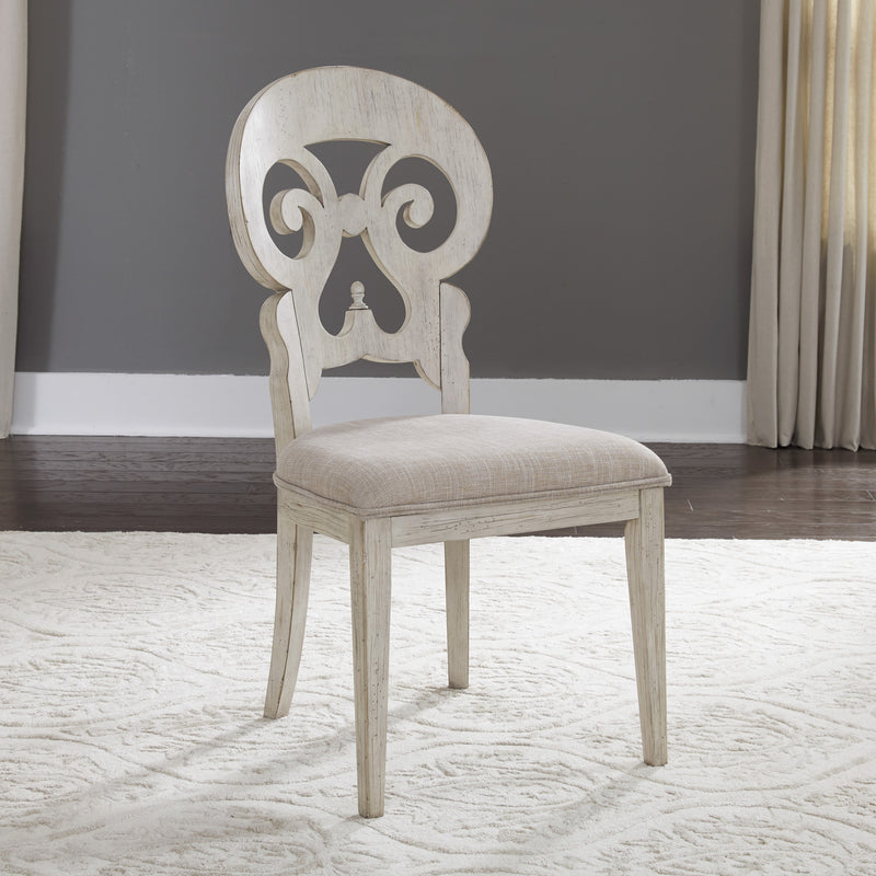 5 Piece Pedestal Table Set (652-DR-5PDS)