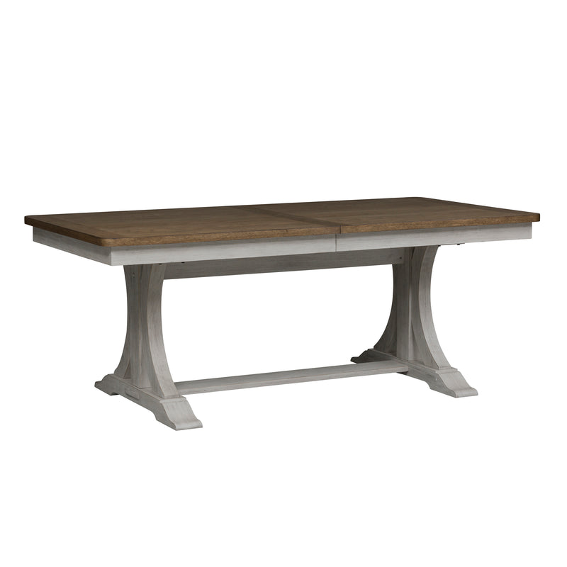 Opt 5 Piece Trestle Table Set (652-DR-O5TRS)