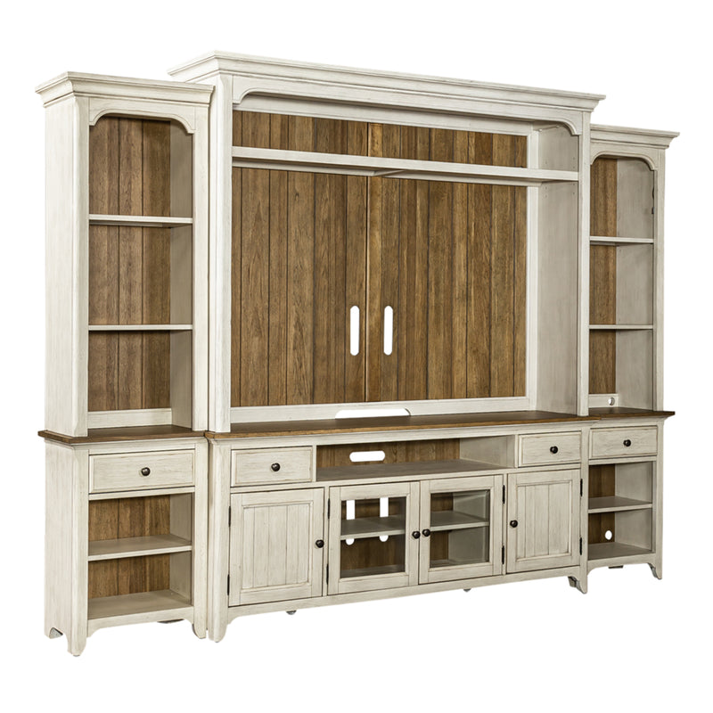 Entertainment Center with Piers (652-ENT-ECP)