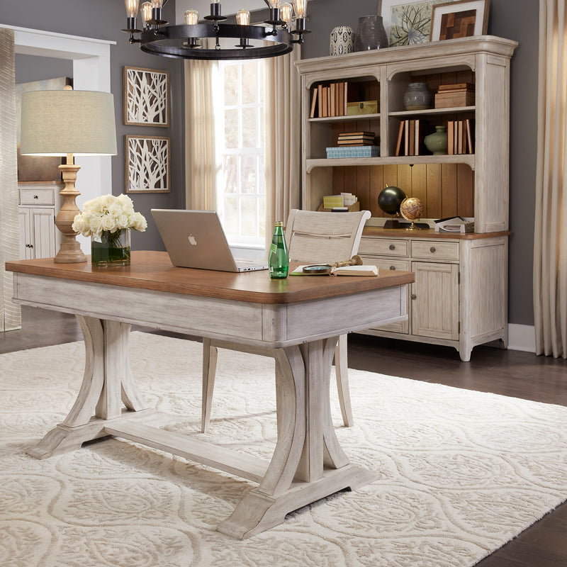 3 Piece Desk & Hutch Set (652-HO-3DH)