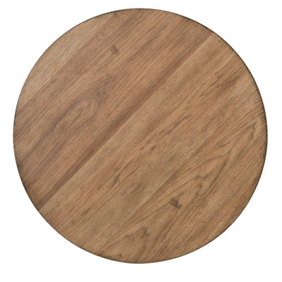Farmhouse Reimagined Round Chair Side Table