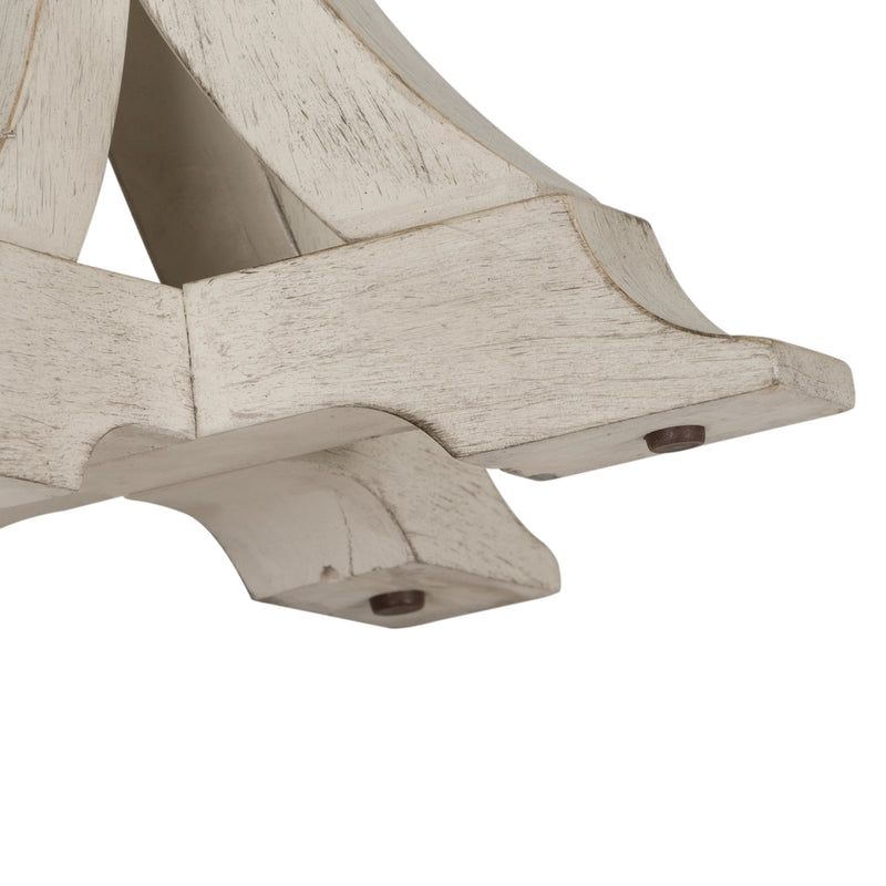 Farmhouse Reimagined Round Chair Side Table