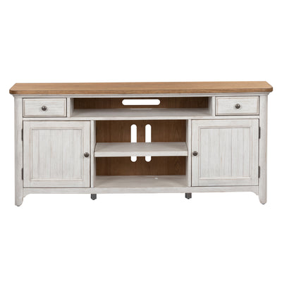 Farmhouse Reimagined Entertainment TV Stand