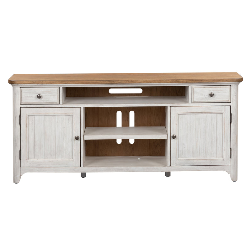Farmhouse Reimagined Entertainment TV Stand