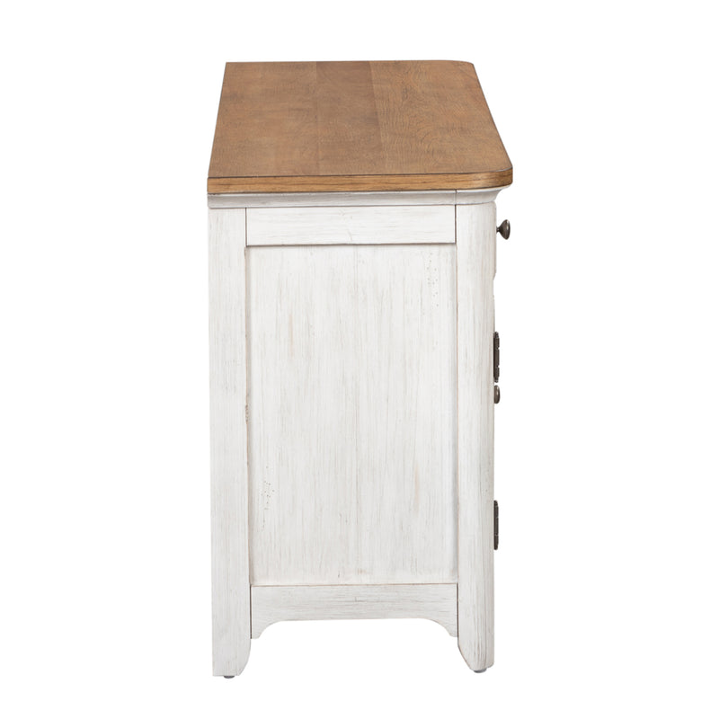 Farmhouse Reimagined Entertainment TV Stand