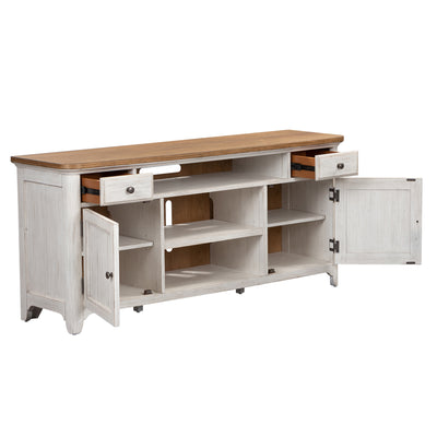 Farmhouse Reimagined Entertainment TV Stand