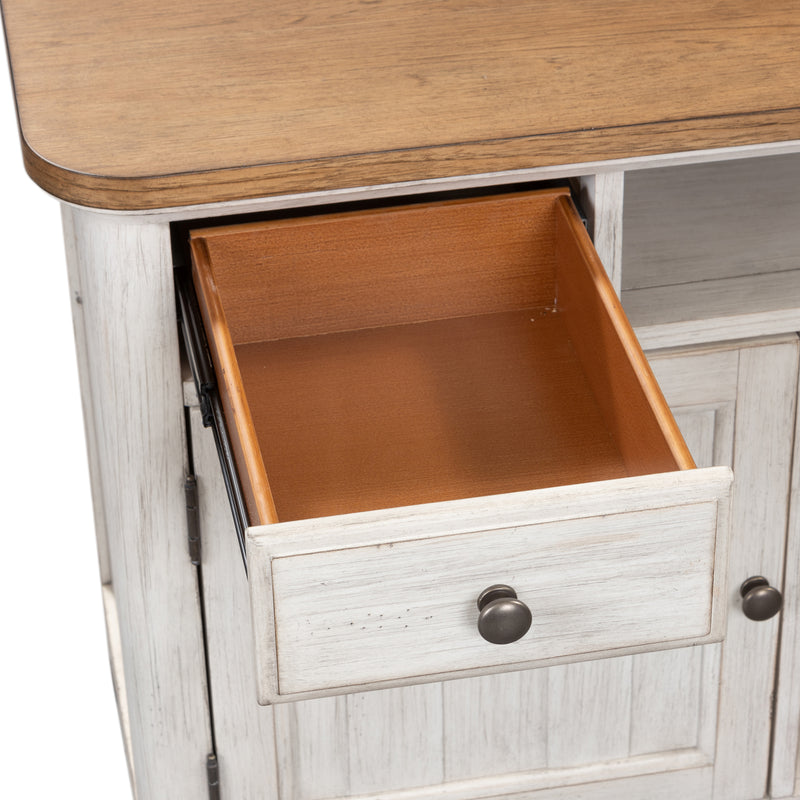 Farmhouse Reimagined Entertainment TV Stand