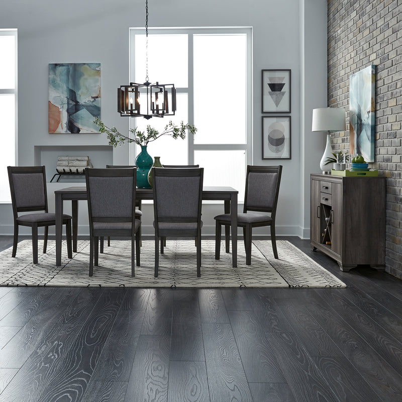 Opt 7 Piece Rectangular Table Set (686-CD-O7RLS)