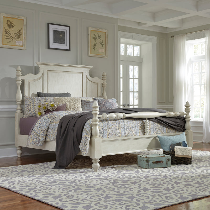 King Poster Bed (697-BR-KPS)