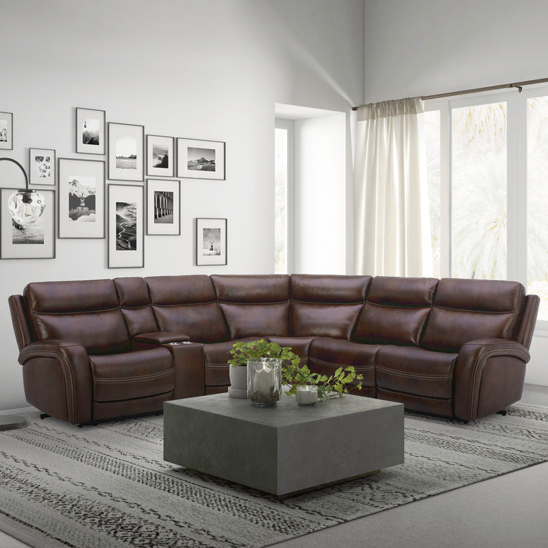 6 Piece Sectional (7005CG-UPH-6PCSEC)