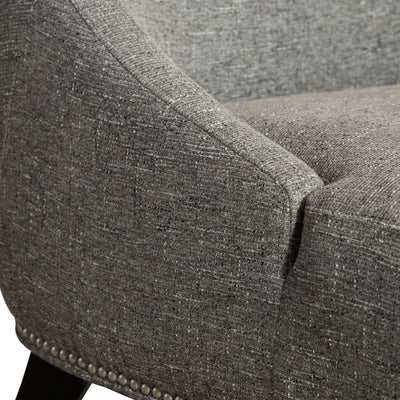 Kendall Upholstered Accent Chair - Charcoal