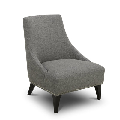 Kendall Upholstered Accent Chair - Charcoal