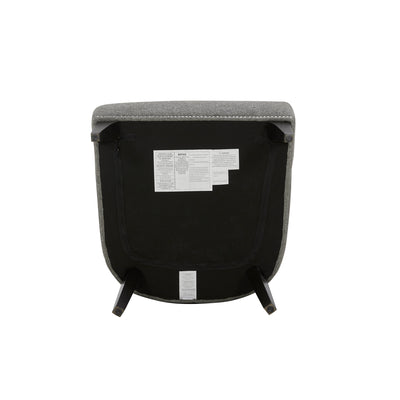 Kendall Upholstered Accent Chair - Charcoal