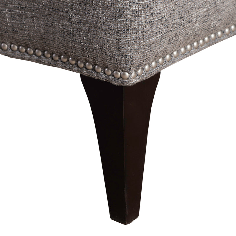 Kendall Upholstered Accent Chair - Charcoal