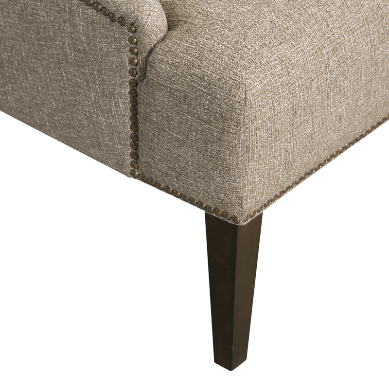 Garrison Upholstered Accent Chair - Cocoa