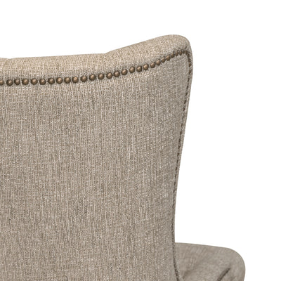 Garrison Upholstered Accent Chair - Cocoa