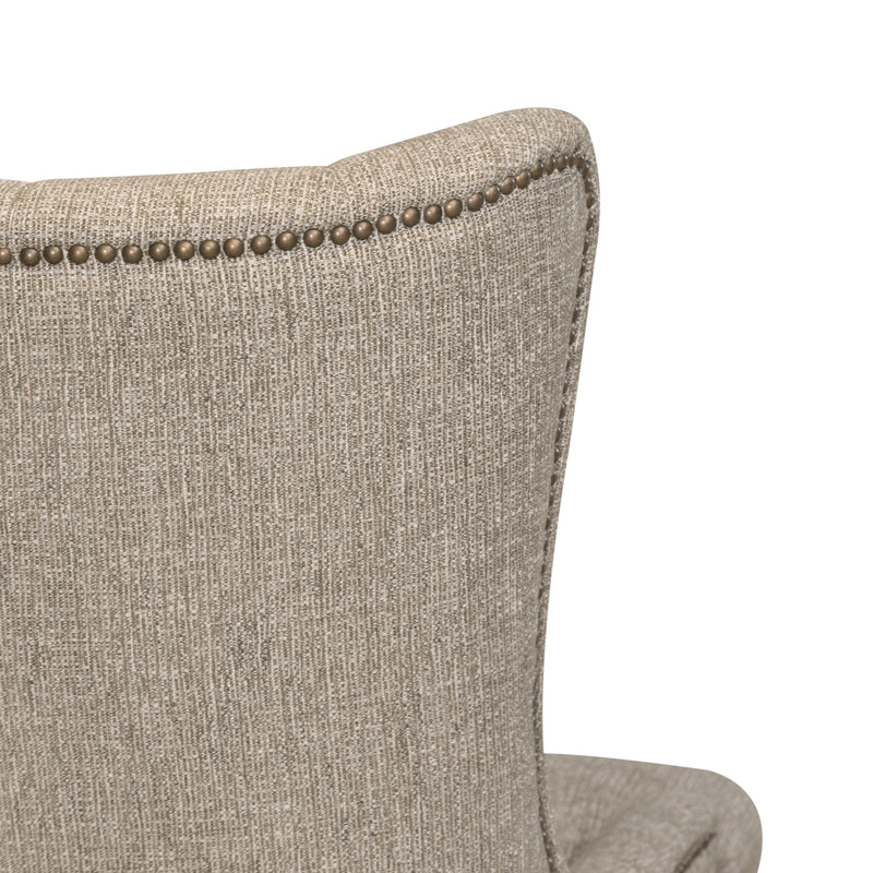 Garrison Upholstered Accent Chair - Cocoa