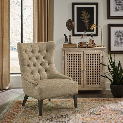 Garrison Upholstered Accent Chair - Cocoa