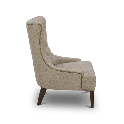 Garrison Upholstered Accent Chair - Cocoa