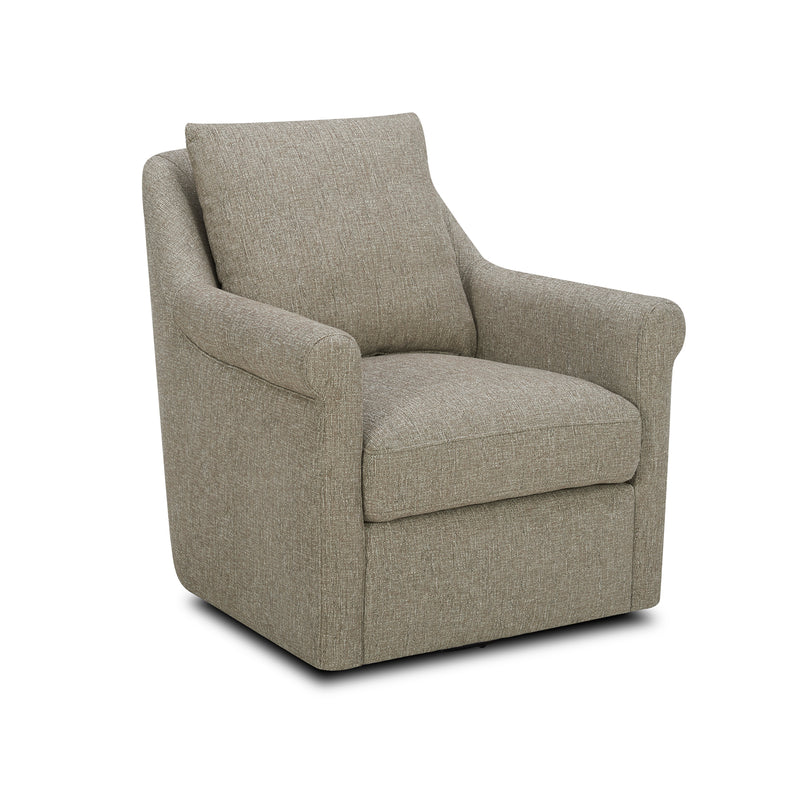 Landcaster Upholstered Accent Chair - Cocoa
