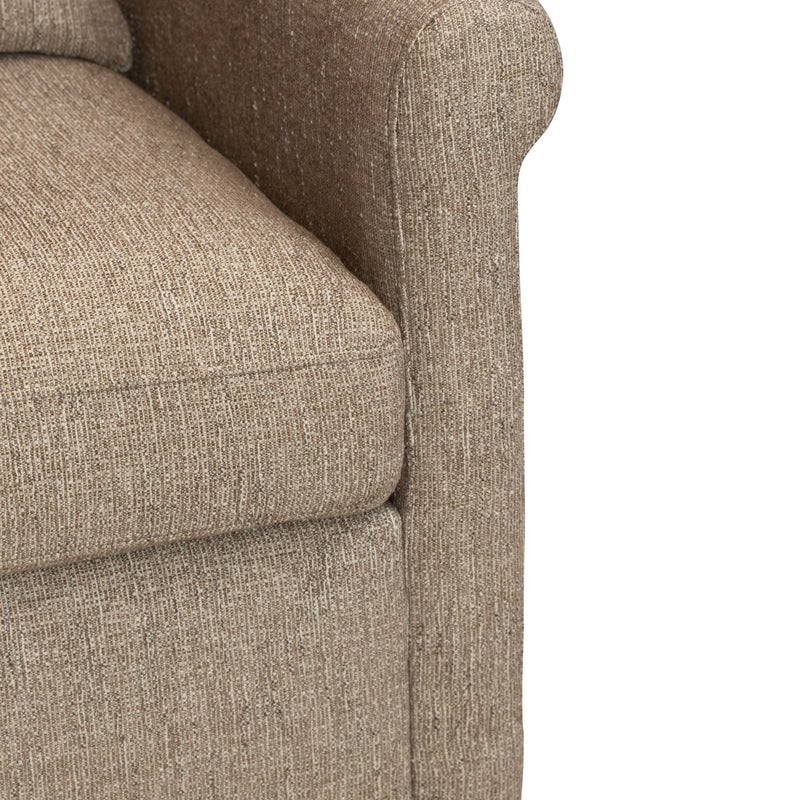 Landcaster Upholstered Accent Chair - Cocoa