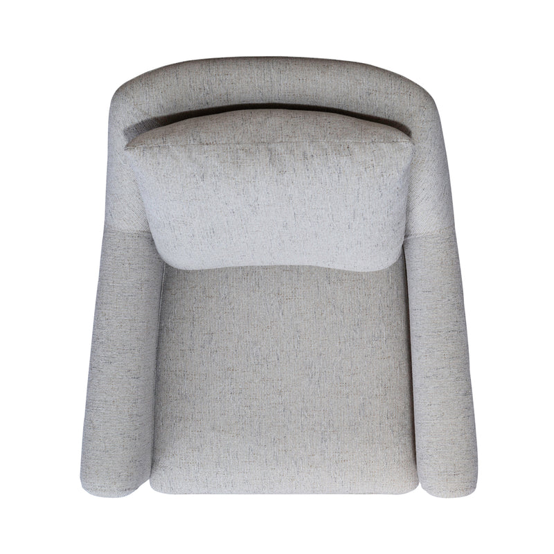 Landcaster Upholstered Accent Chair - Pebble