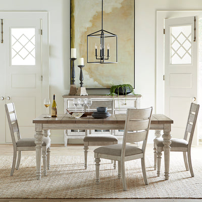 5 Piece Rectangular Table Set (824-DR-5RLS)