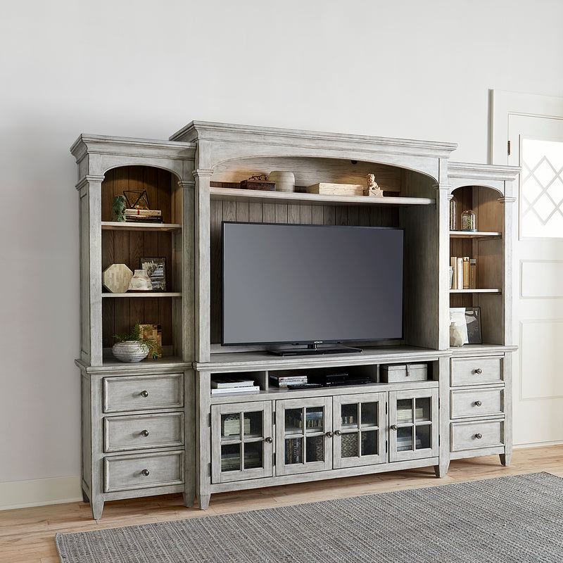 Entertainment Center with Piers (824-ENTW-ECP)
