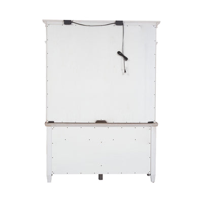 Credenza & Hutch (824-HO-CHS)