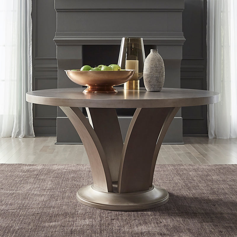 5 Piece Pedestal Table Set (849-DR-5PDS)
