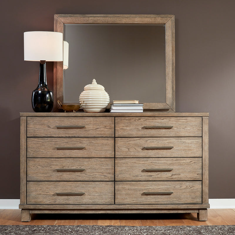 Dresser & Mirror (876-BR-DM)