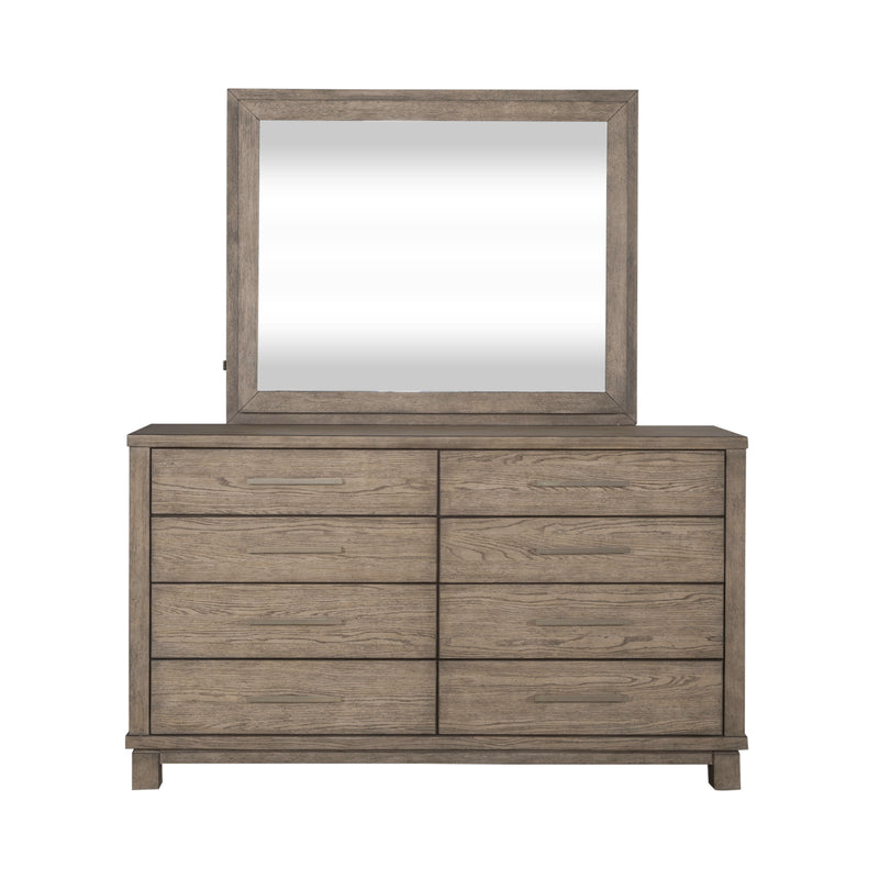Dresser & Mirror (876-BR-DM)