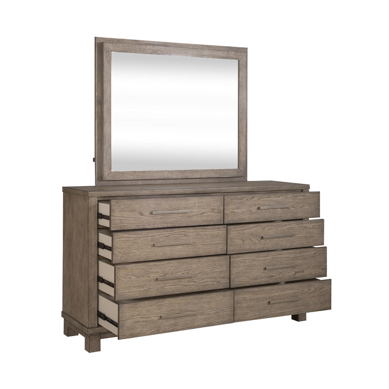 Dresser & Mirror (876-BR-DM)