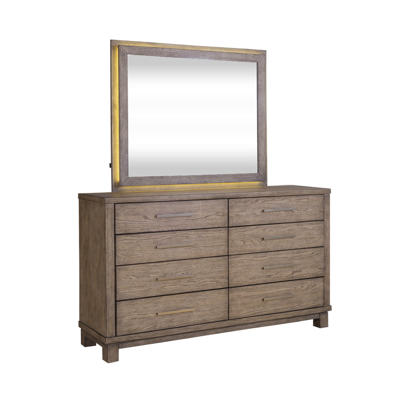 Dresser & Mirror (876-BR-DM)