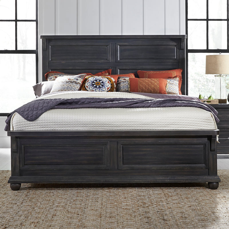Queen Panel Bed (879-BR-QPB)