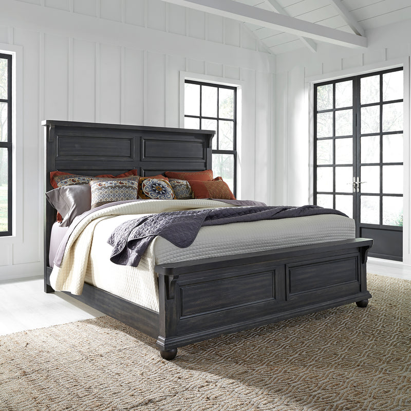 Queen Panel Bed (879-BR-QPB)