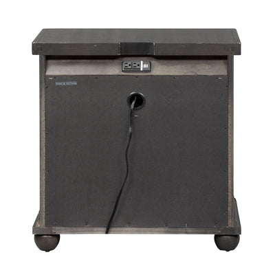 Harvest Home Night Stand w/ Charging Station