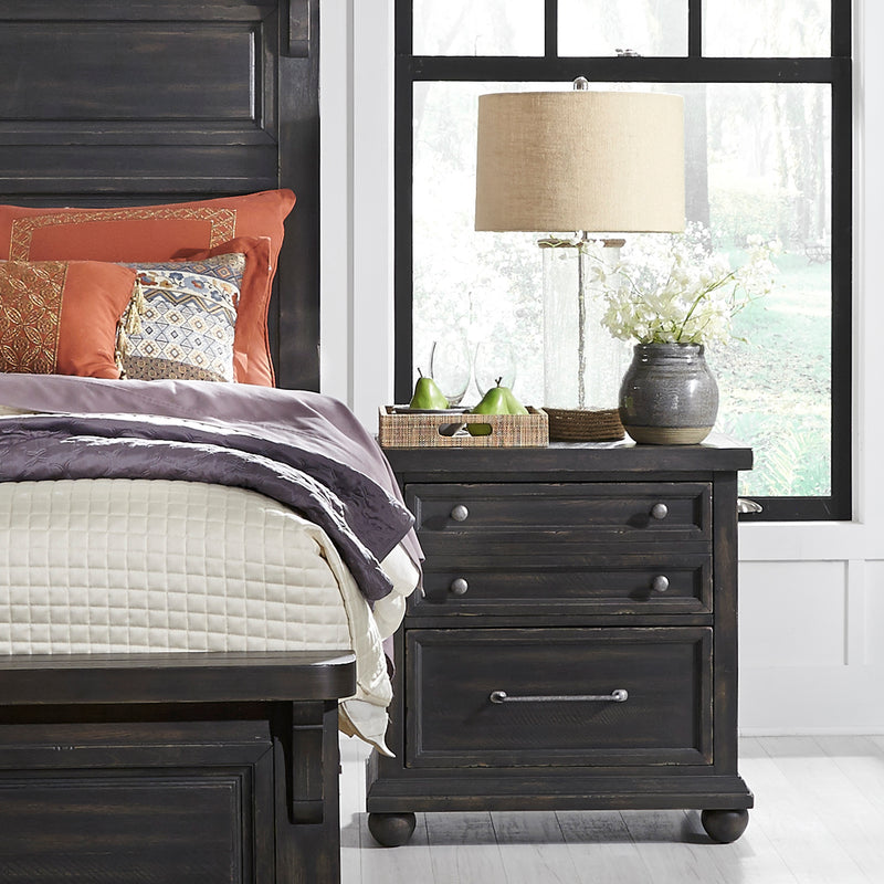 Harvest Home Night Stand w/ Charging Station