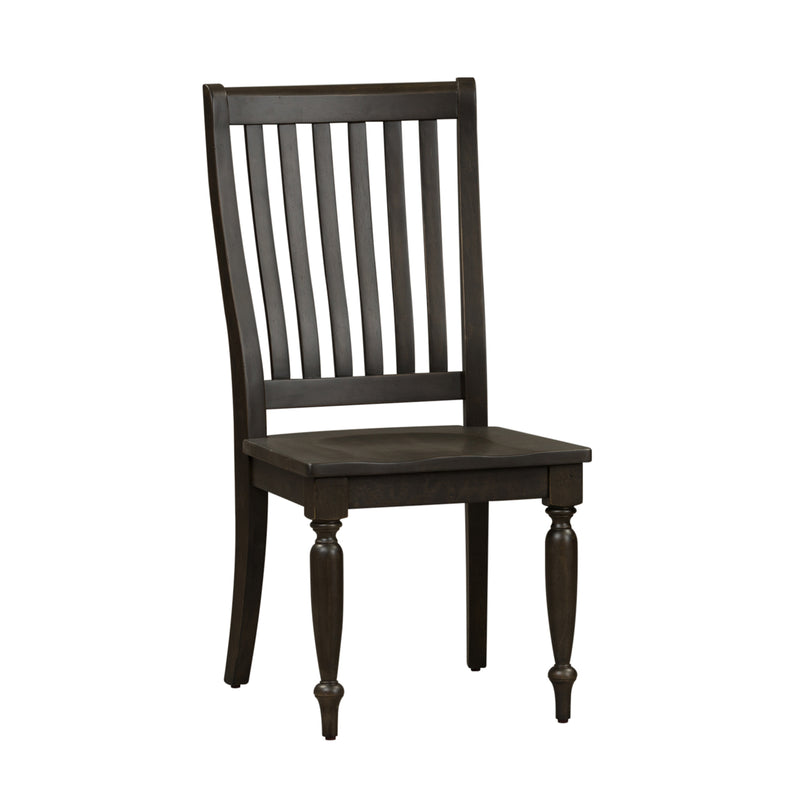 7 Piece Trestle Table Set (879-DR-7TRS)